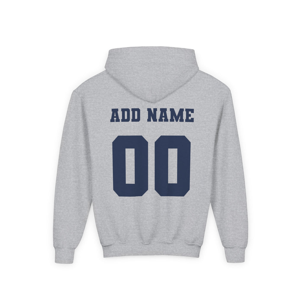 Hull Pirates - Kids Fleece Pullover Hoodie, Name/Number Personalization