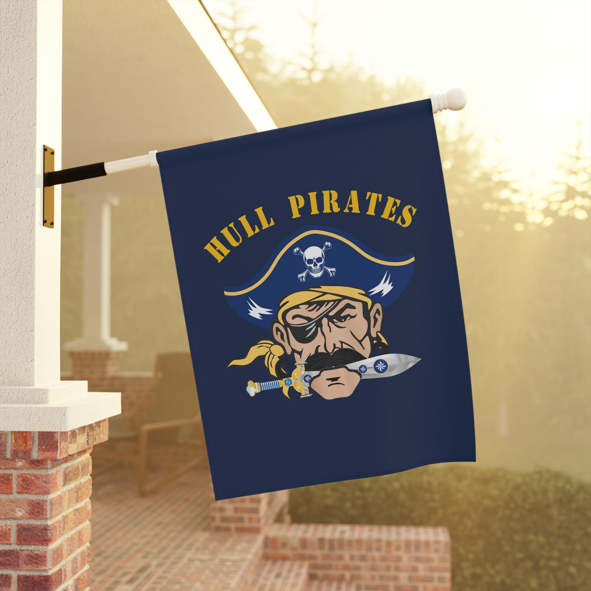 Hull Pirates Garden Flag