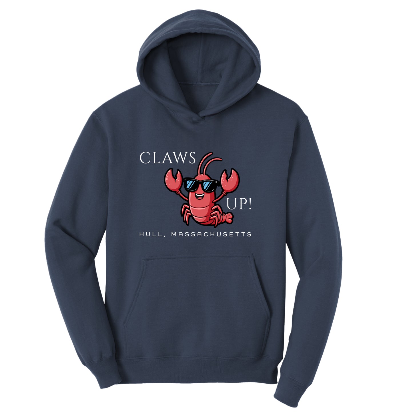 CLAWS UP! – Adult Fleece Hoodie - Hull, MA