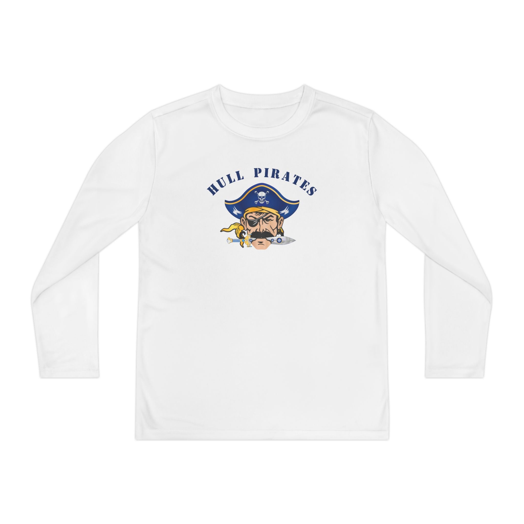 Hull Pirates - Kids Performance Long Sleeve T-Shirt