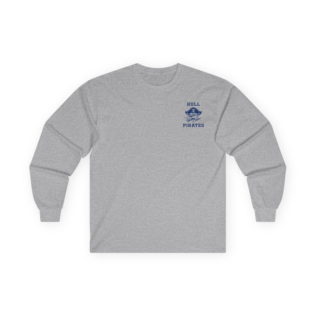 Vintage Hull Pirates - Adult Cotton Long Sleeve T-Shirt