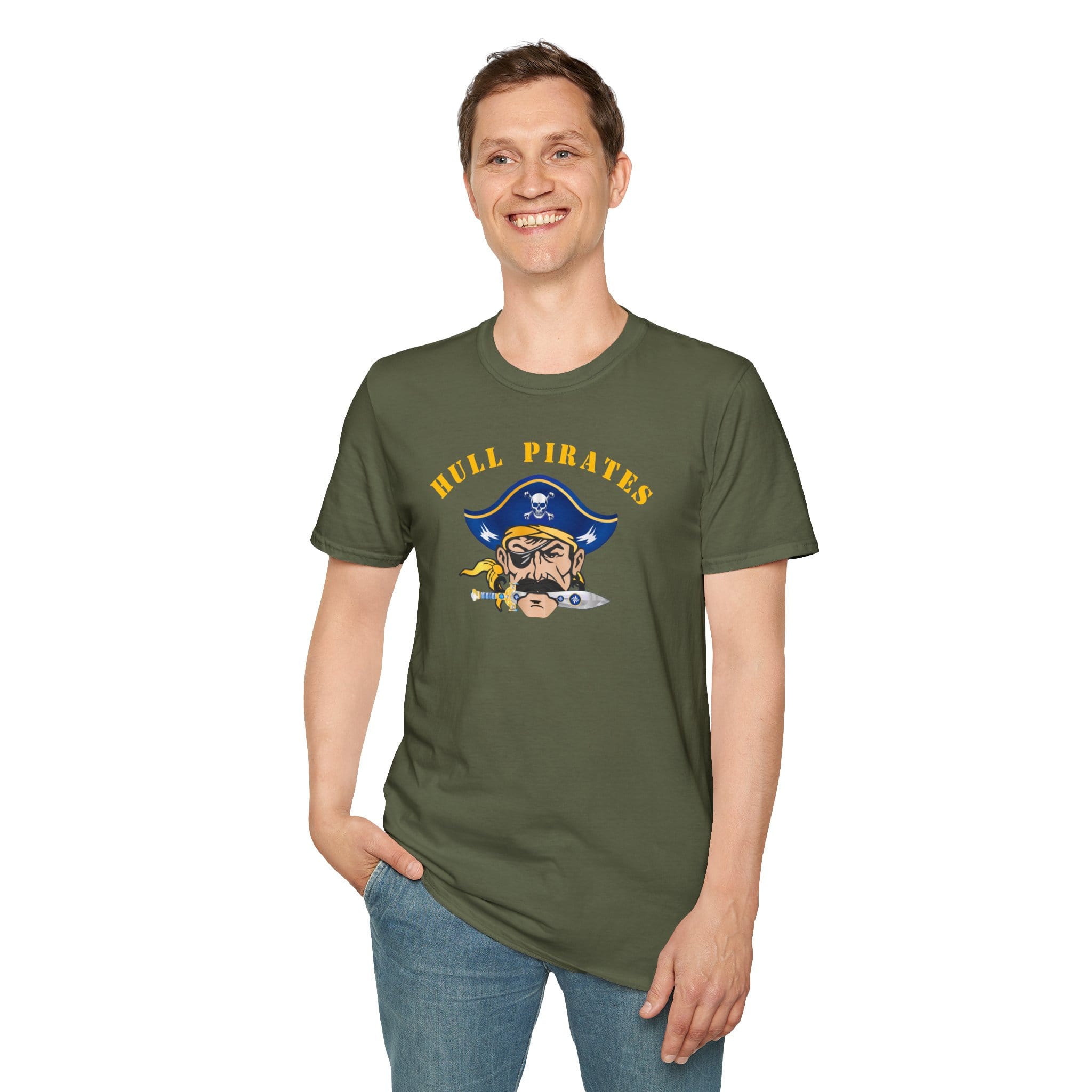 Hull Pirates - Adult Cotton T-Shirt