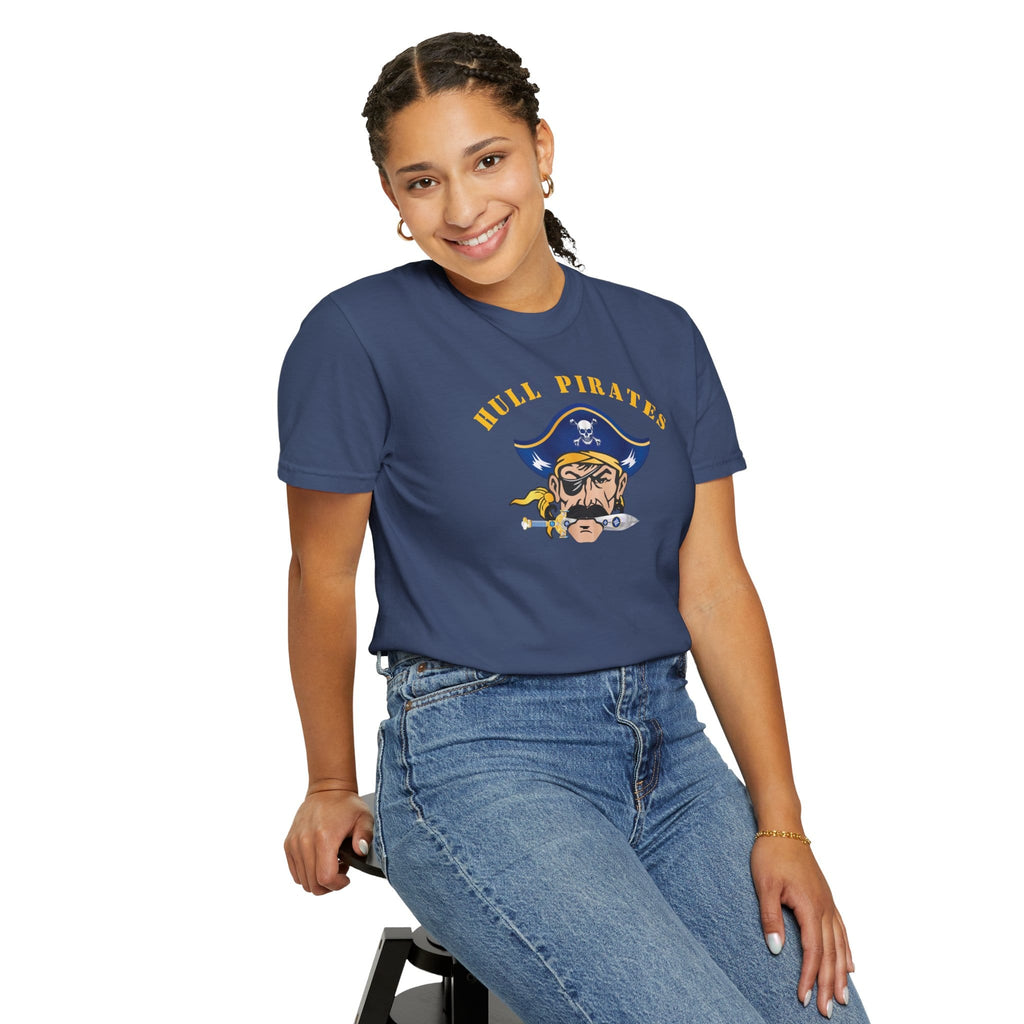 Hull Pirates - Adult Cotton T-Shirt - Comfort Colors Brand