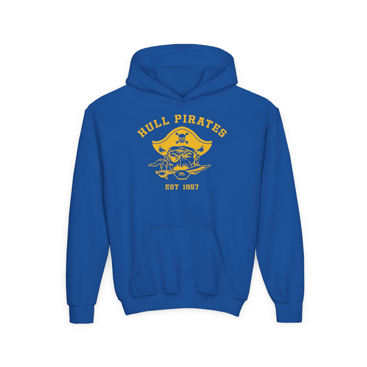 Vintage Hull Pirates - Kids Fleece Pullover Hoodie