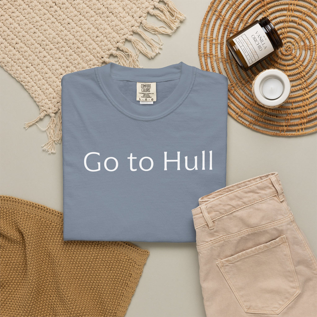 Go to Hull - Comfort Colors Brand Unisex T-Shirt