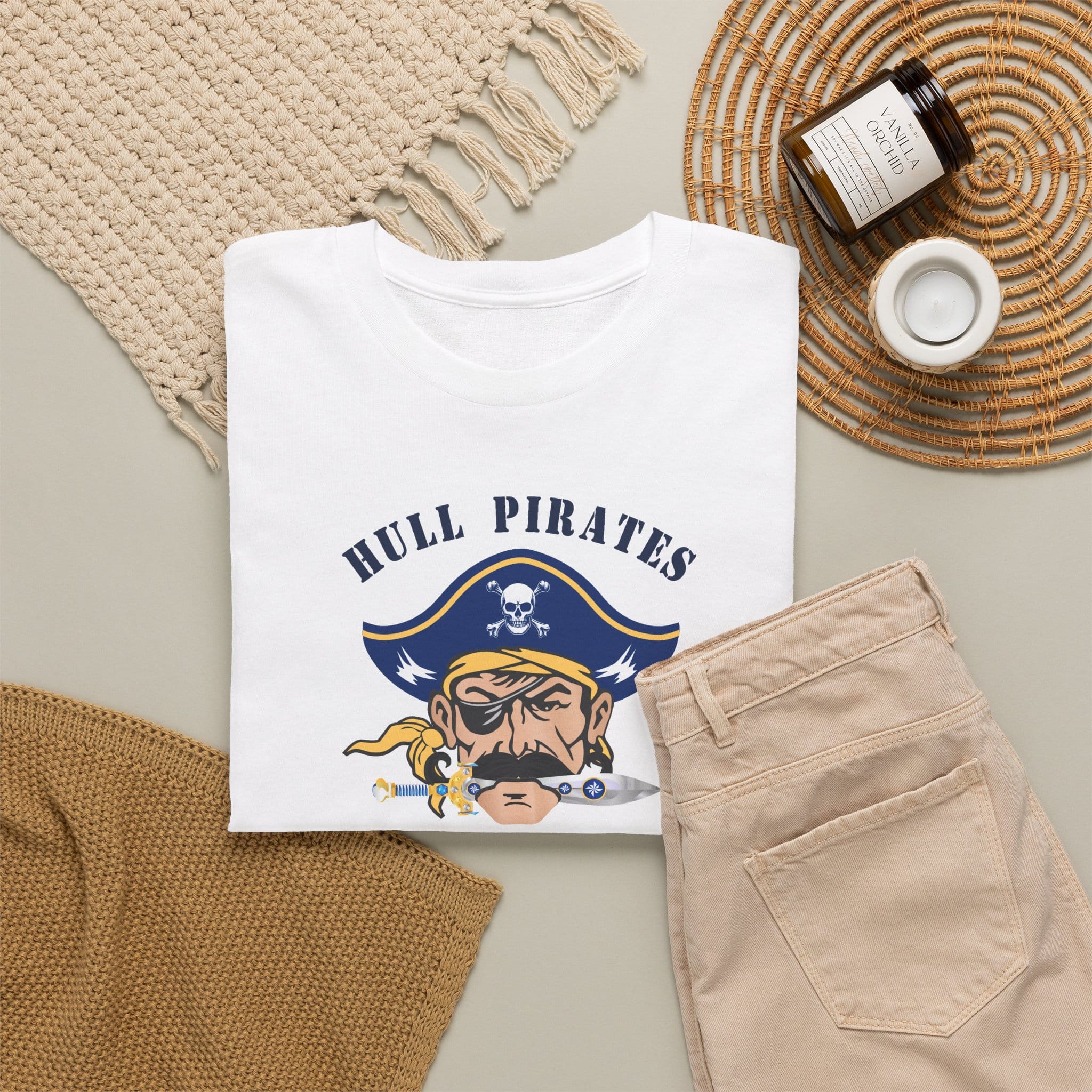 Hull Pirates - Adult Cotton T-Shirt