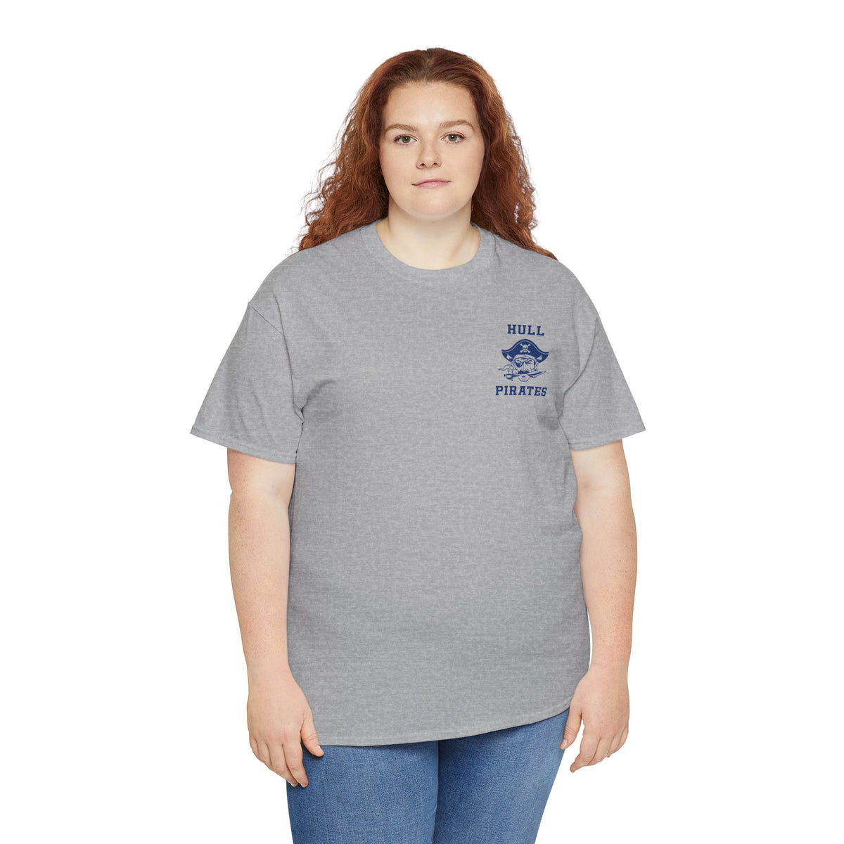 Vintage Hull Pirates - Adult Cotton T-Shirt