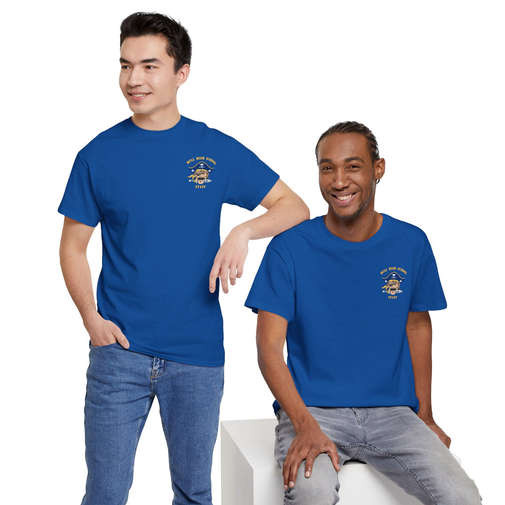 Hull High School - Hull Pirates - Adult Cotton T-Shirt