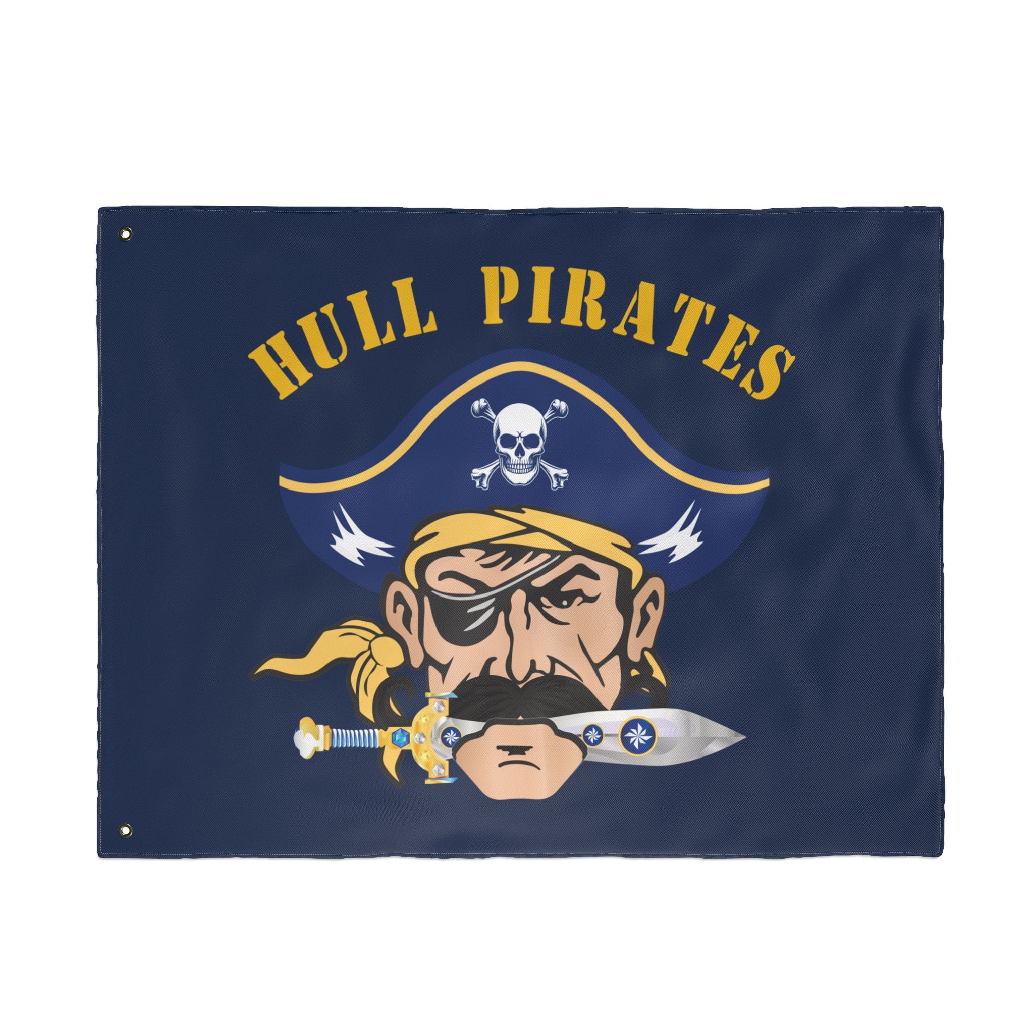 Hull Pirates Double-Sided Outdoor Flag