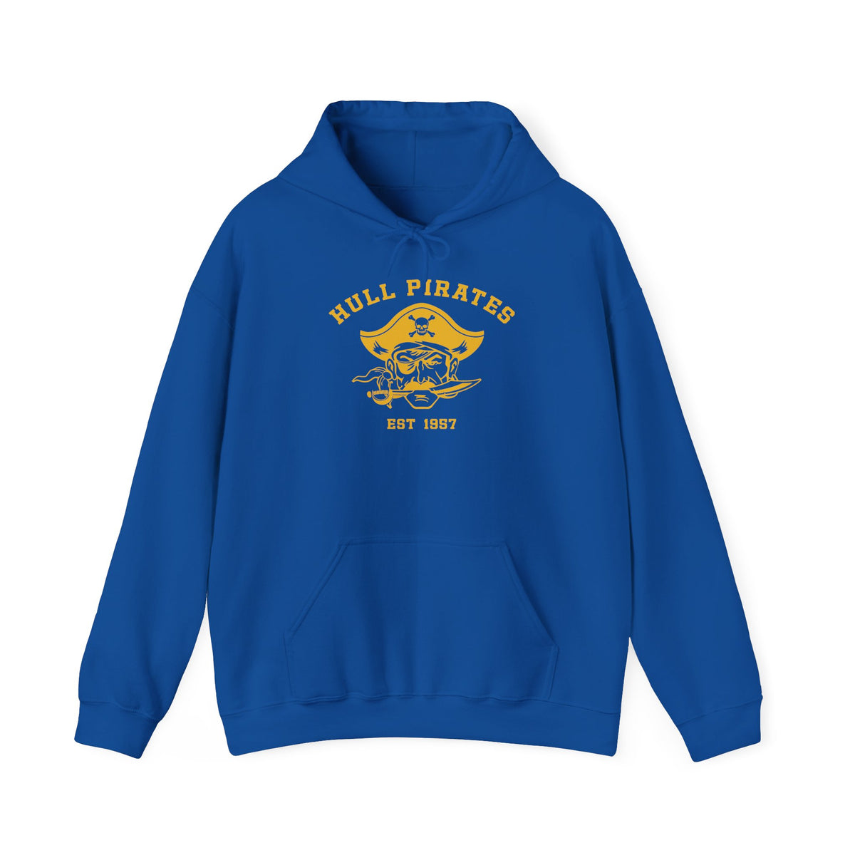 Vintage Hull Pirates - Adult Fleece Pullover Hoodie