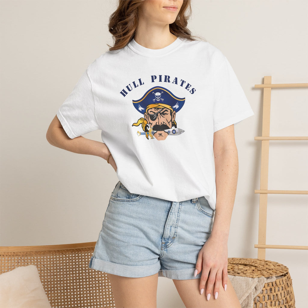 Hull Pirates - Adult Cotton T-Shirt - Comfort Colors Brand