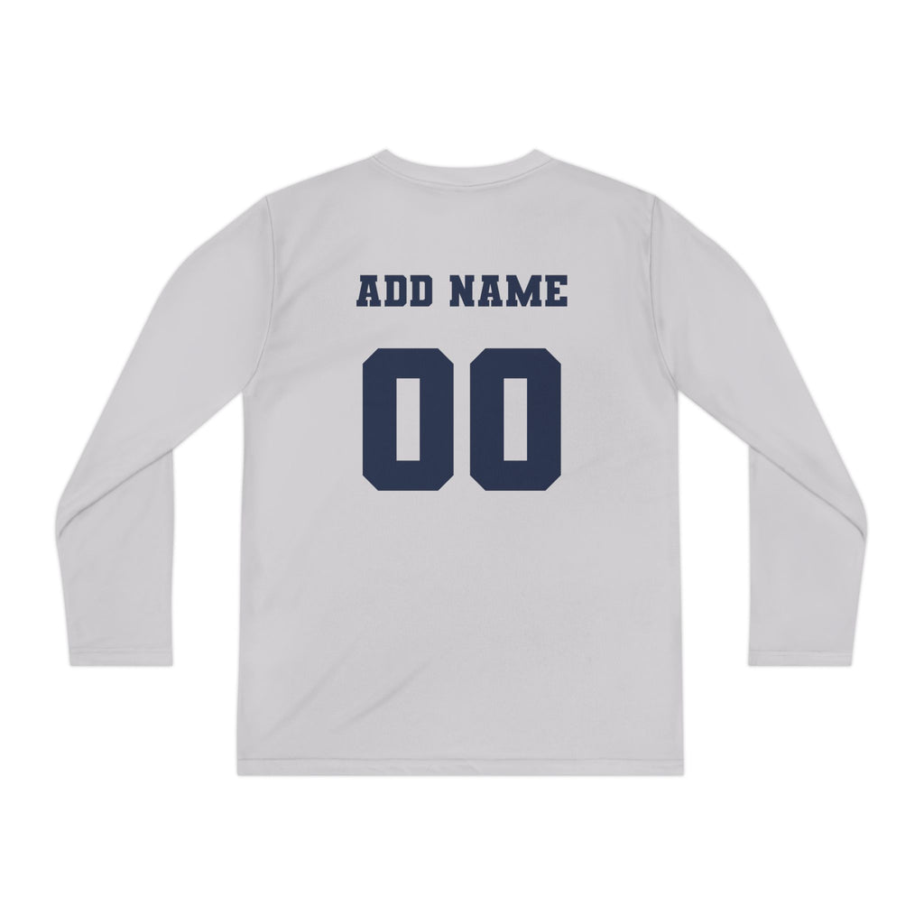 Hull Pirates - Kids Performance Long Sleeve T-Shirt, Name/Number Personalization