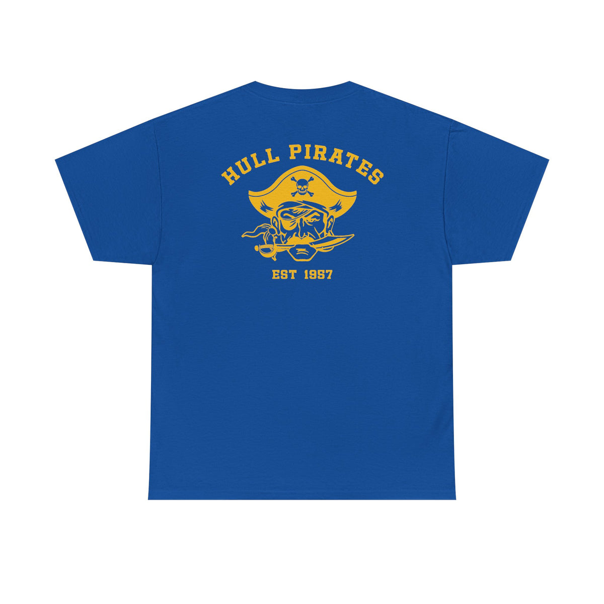 Hull High School - Hull Pirates - Adult Cotton T-Shirt