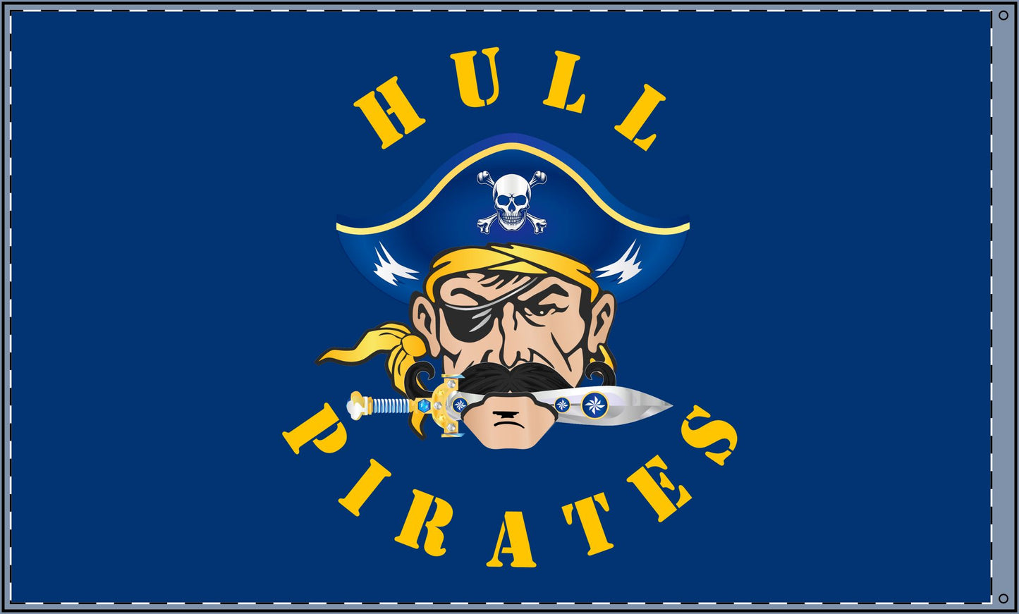 Hull Pirates, Double Sided Flag