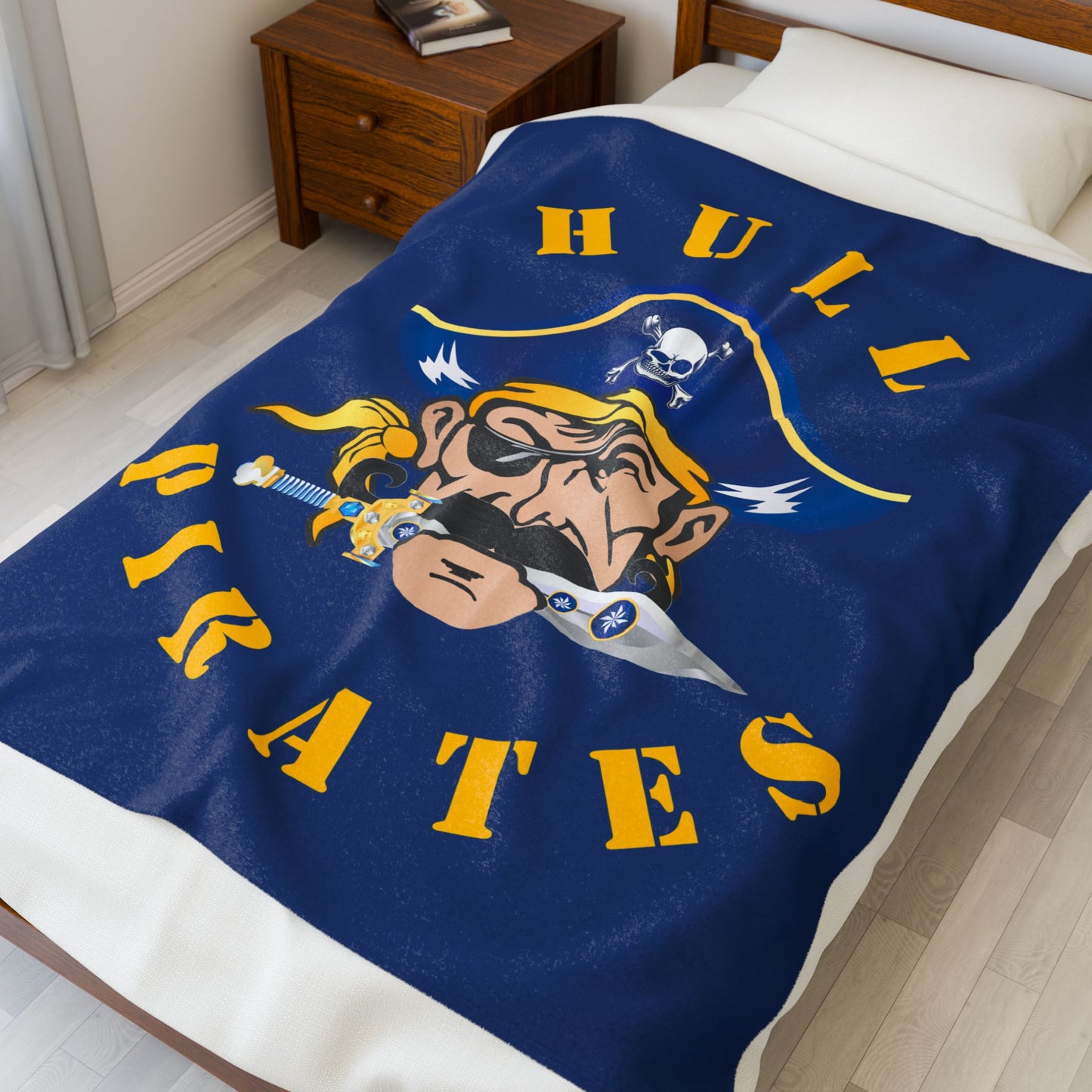 Hull Pirates, Velveteen Plush Blanket