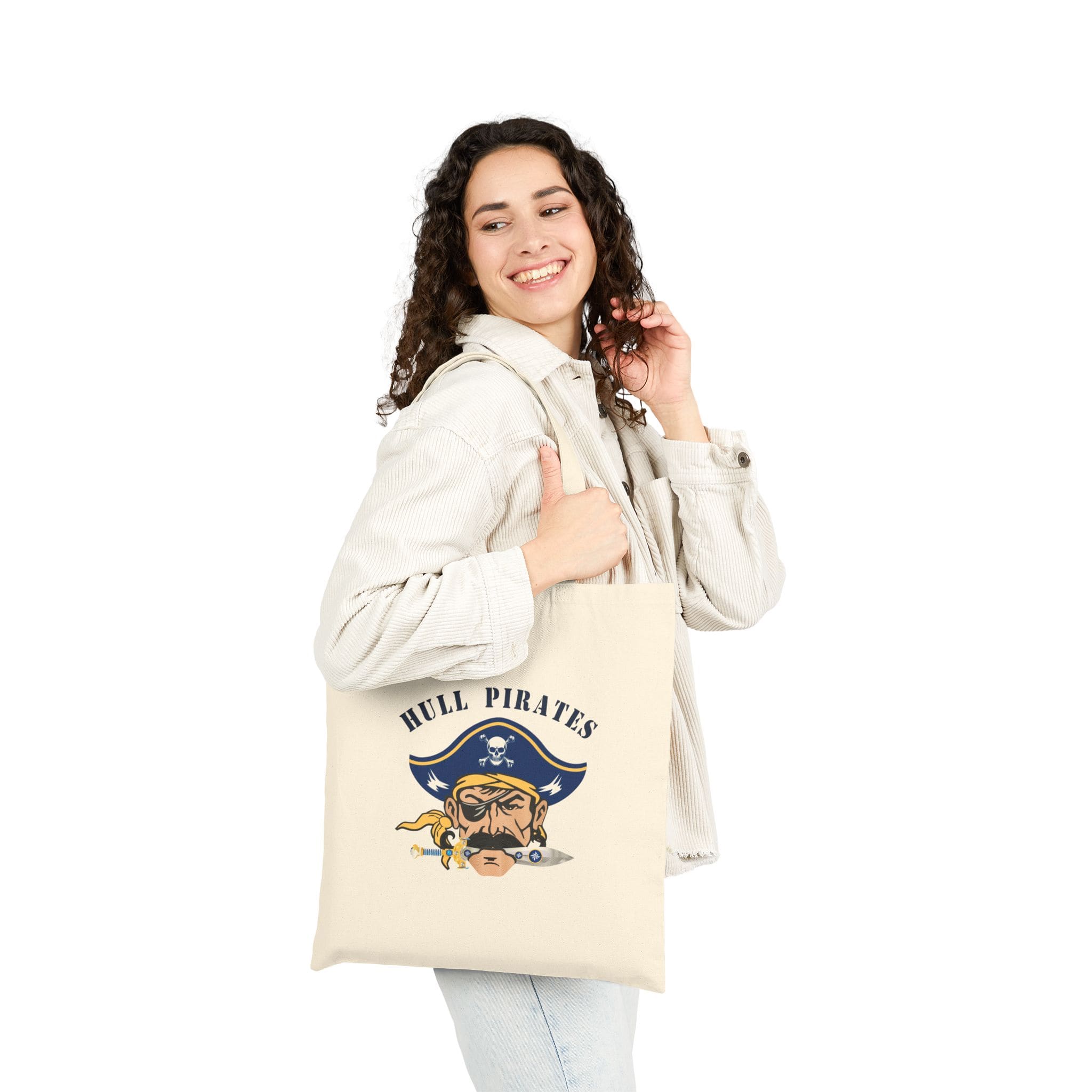 Hull Pirates - Cotton Tote Bag, (2 Sided Print)