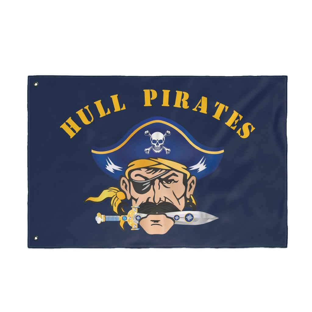 Hull Pirates Double-Sided Outdoor Flag