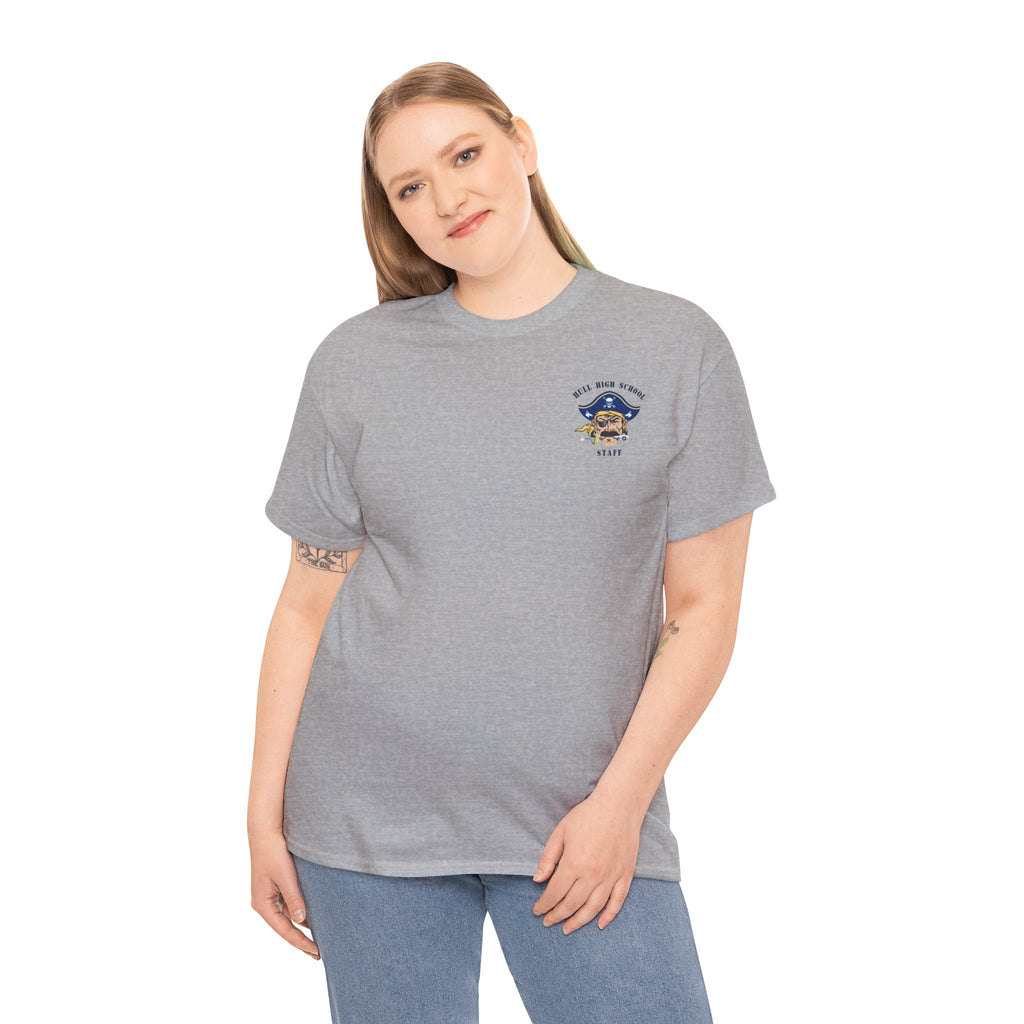 Hull High School - Hull Pirates - Adult Cotton T-Shirt