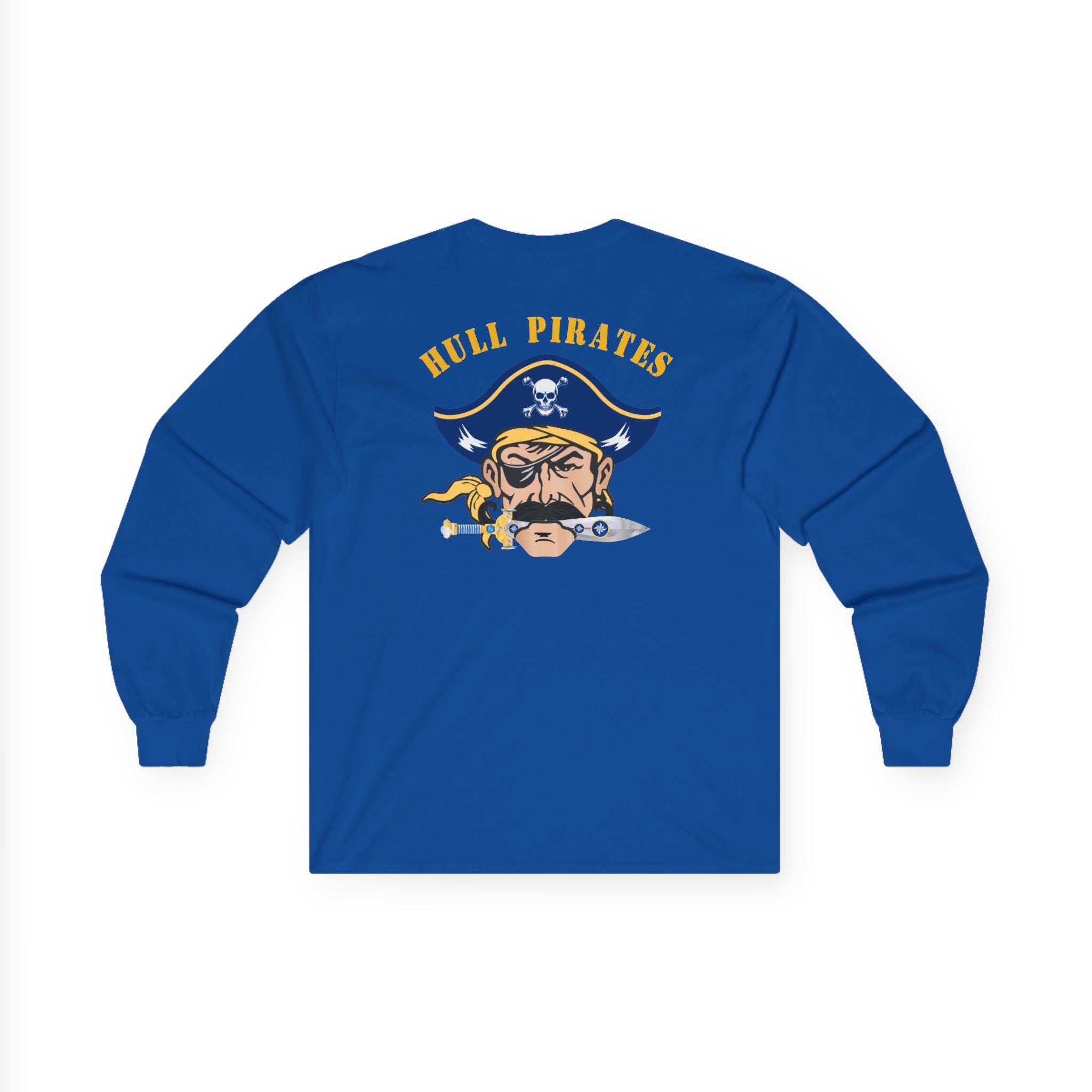 Hull High School - Adult Cotton Long Sleeve T-Shirt