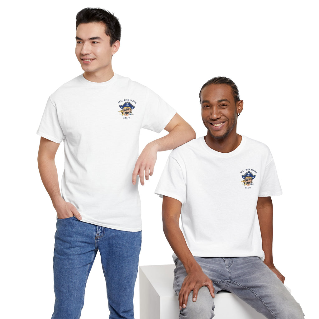 Hull High School - Hull Pirates - Adult Cotton T-Shirt