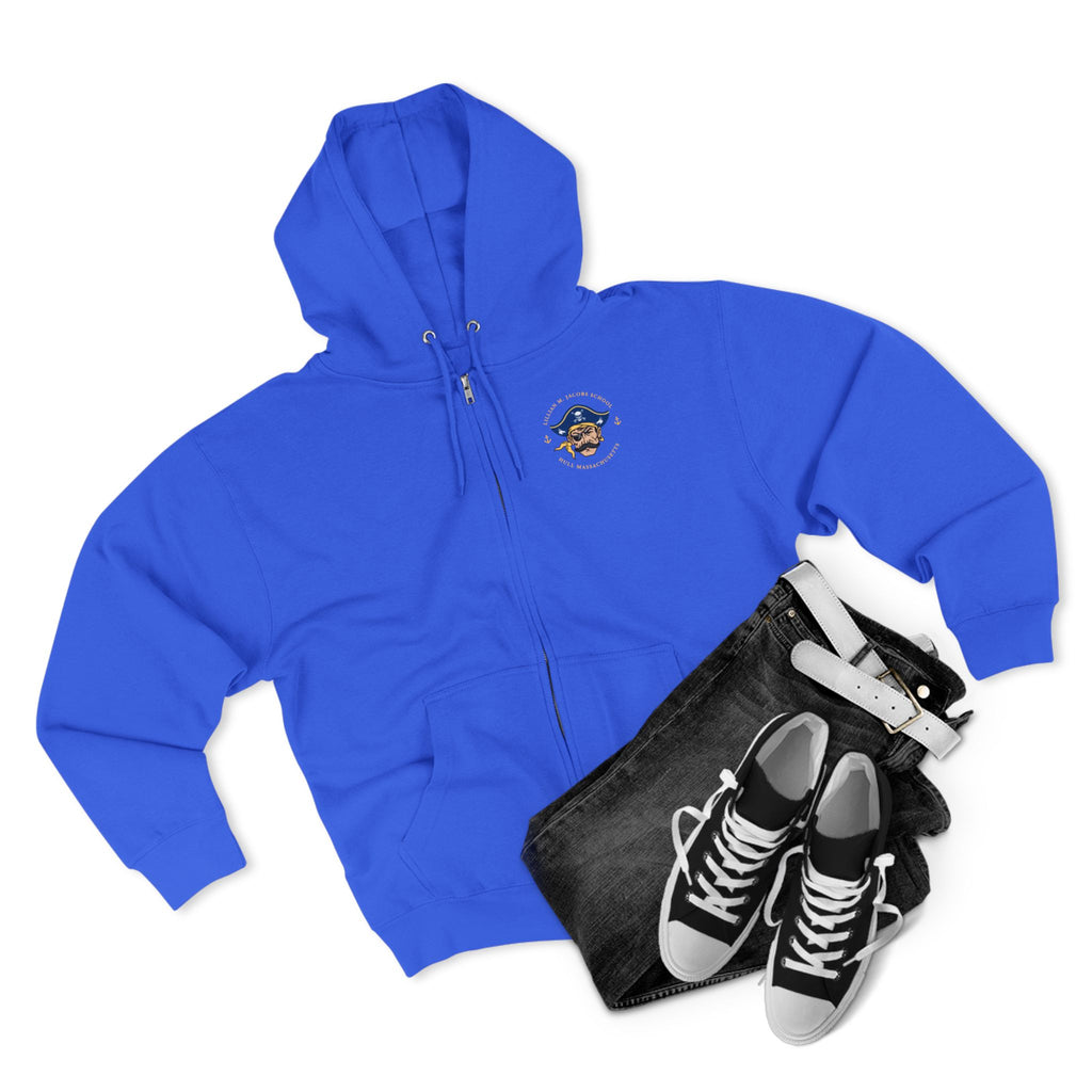 Jacobs School - Hull Pirates - Adult Full Zip Hoodie
