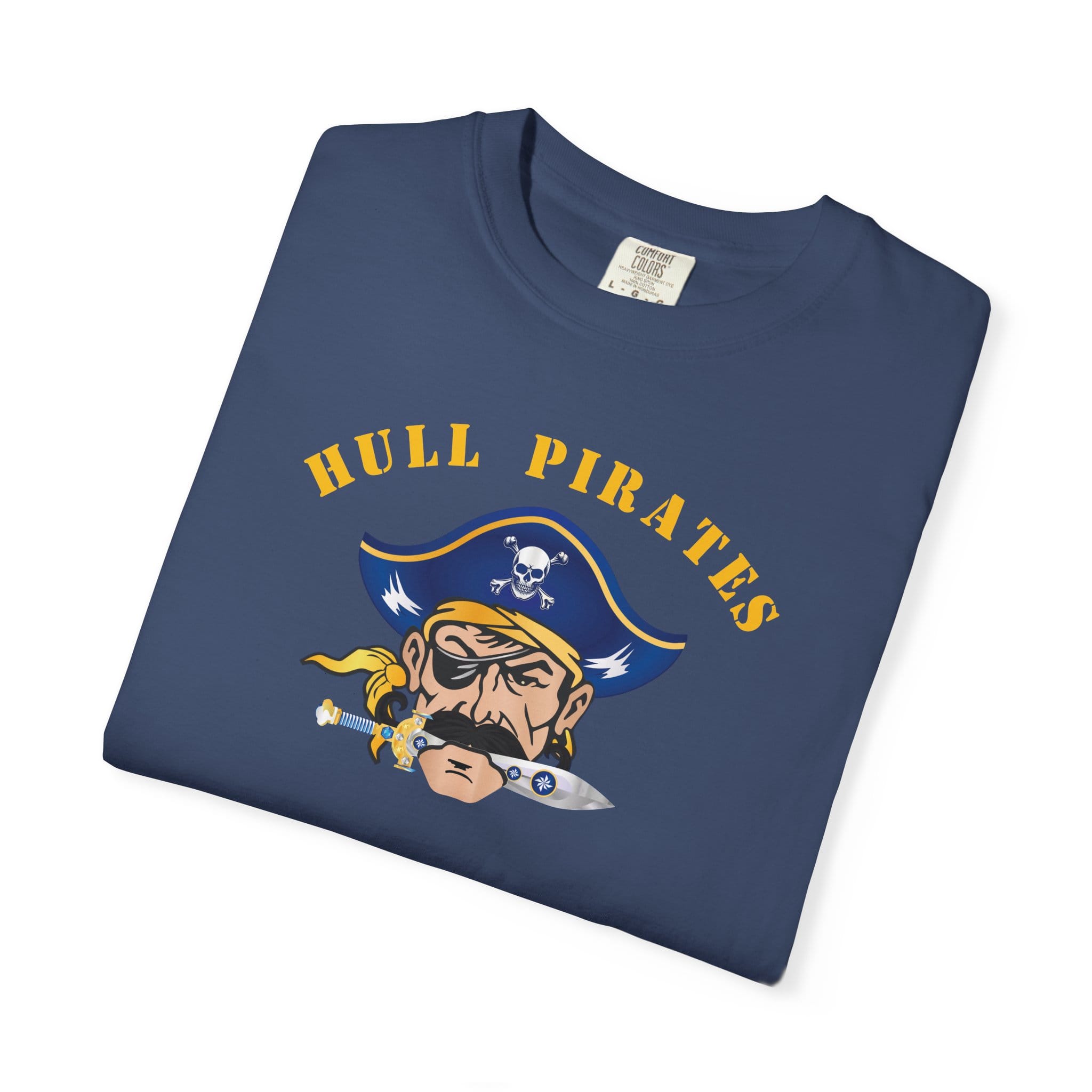 Hull Pirates - Adult Cotton T-Shirt - Comfort Colors Brand