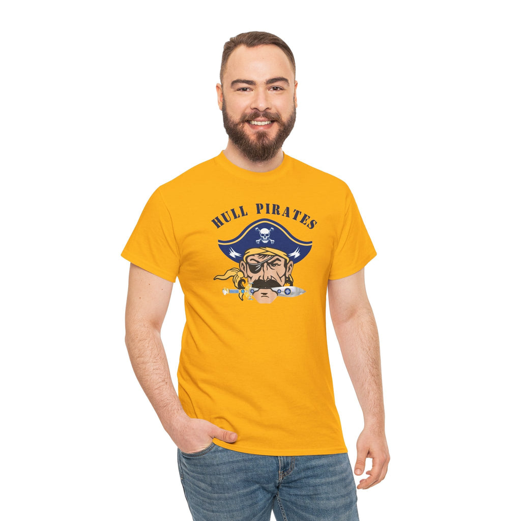 Hull Pirates - Adult Cotton T-Shirt, Optional Name/Number Personalization