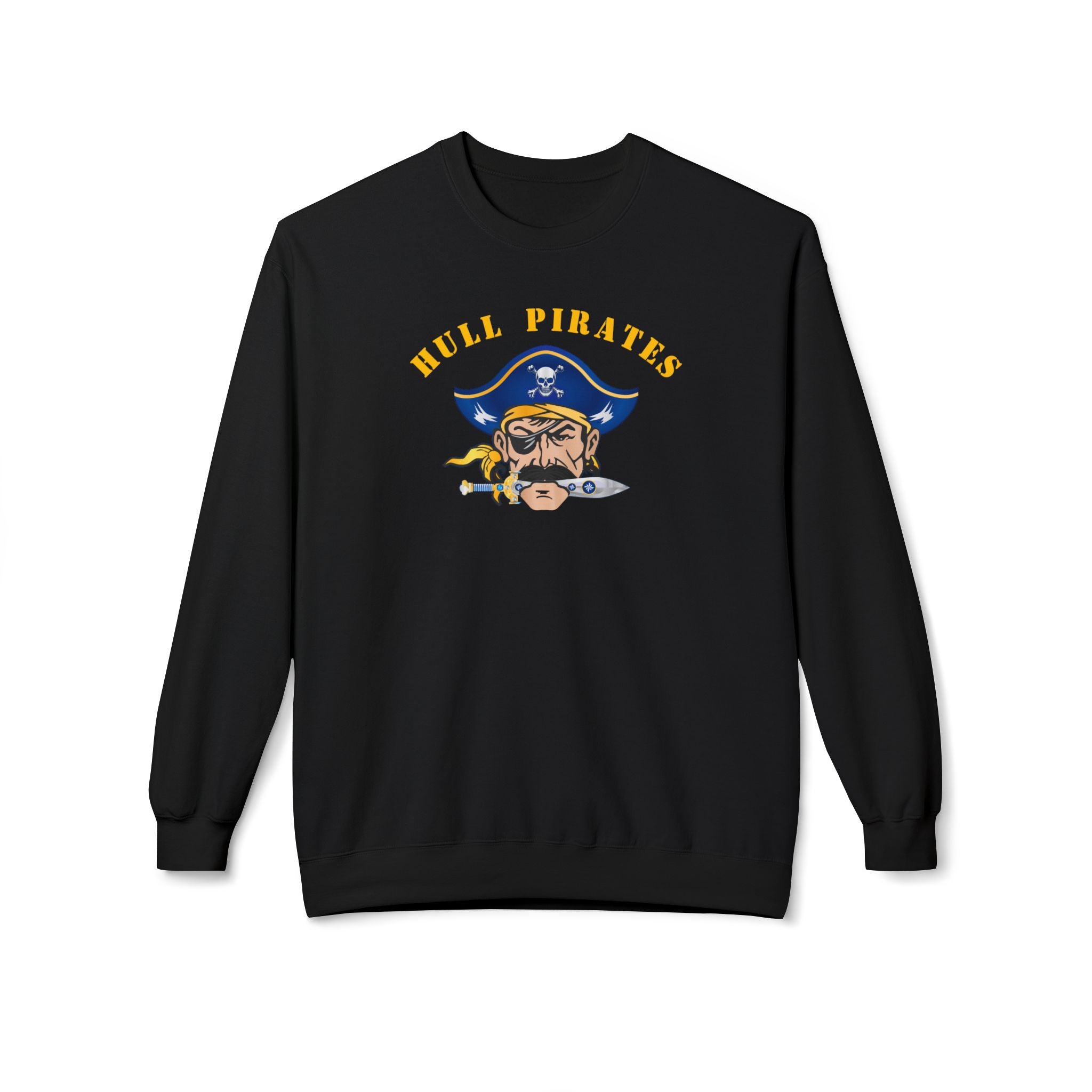 Hull Pirates - Adult Fleece Crewneck Sweatshirt