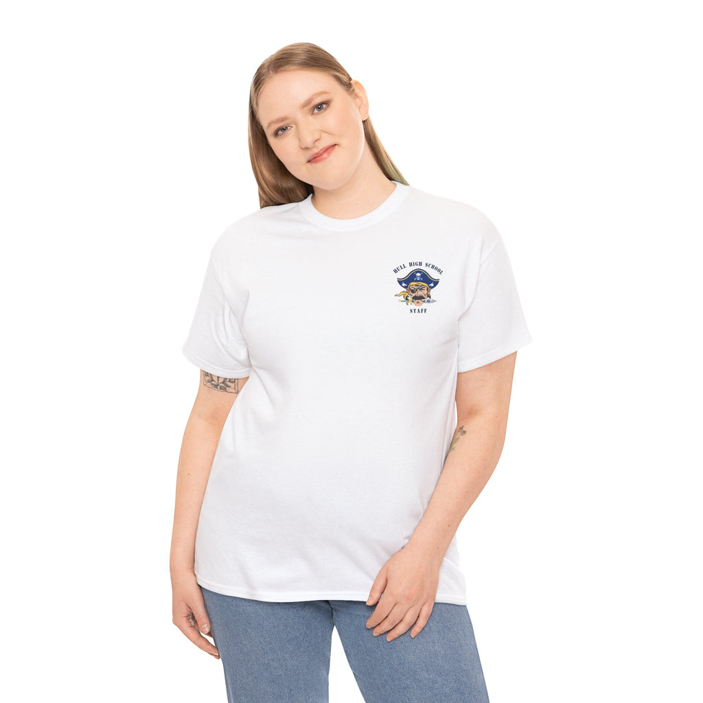 Hull High School - Hull Pirates - Adult Cotton T-Shirt