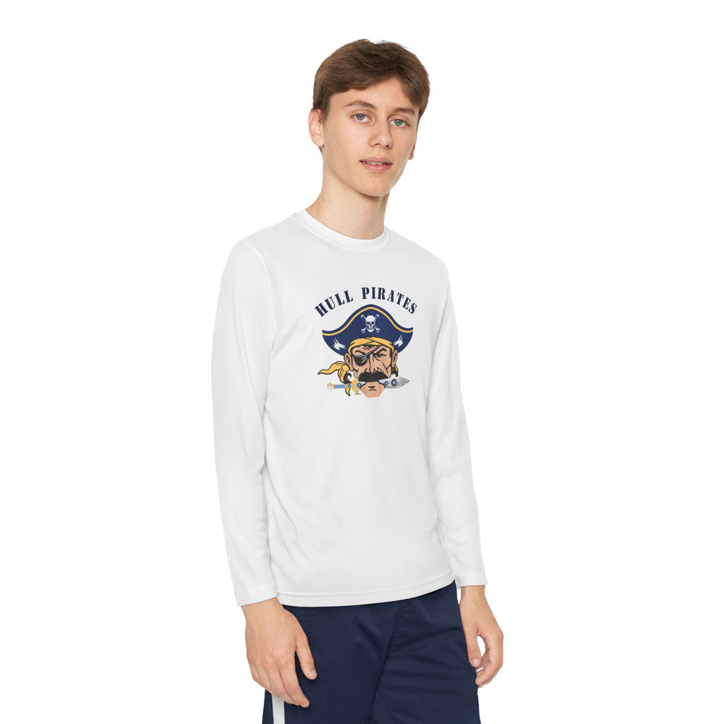 Hull Pirates - Kids Performance Long Sleeve T-Shirt, Name/Number Personalization