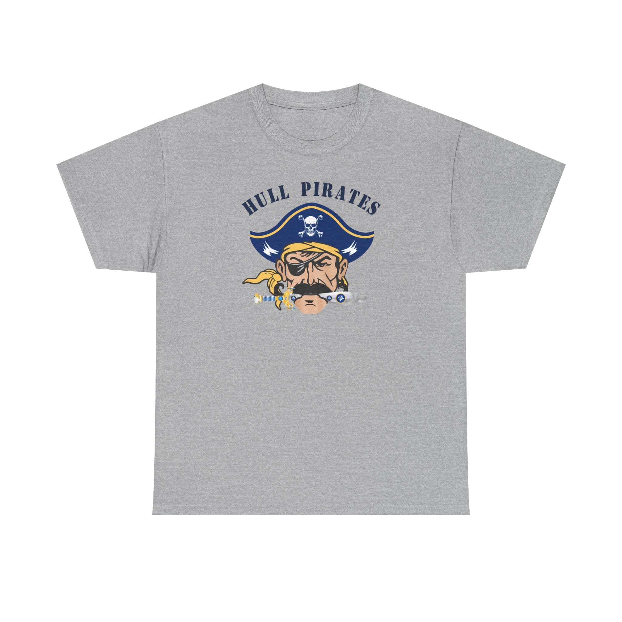 Hull Pirates - Adult Cotton T-Shirt, Optional Name/Number Personalization