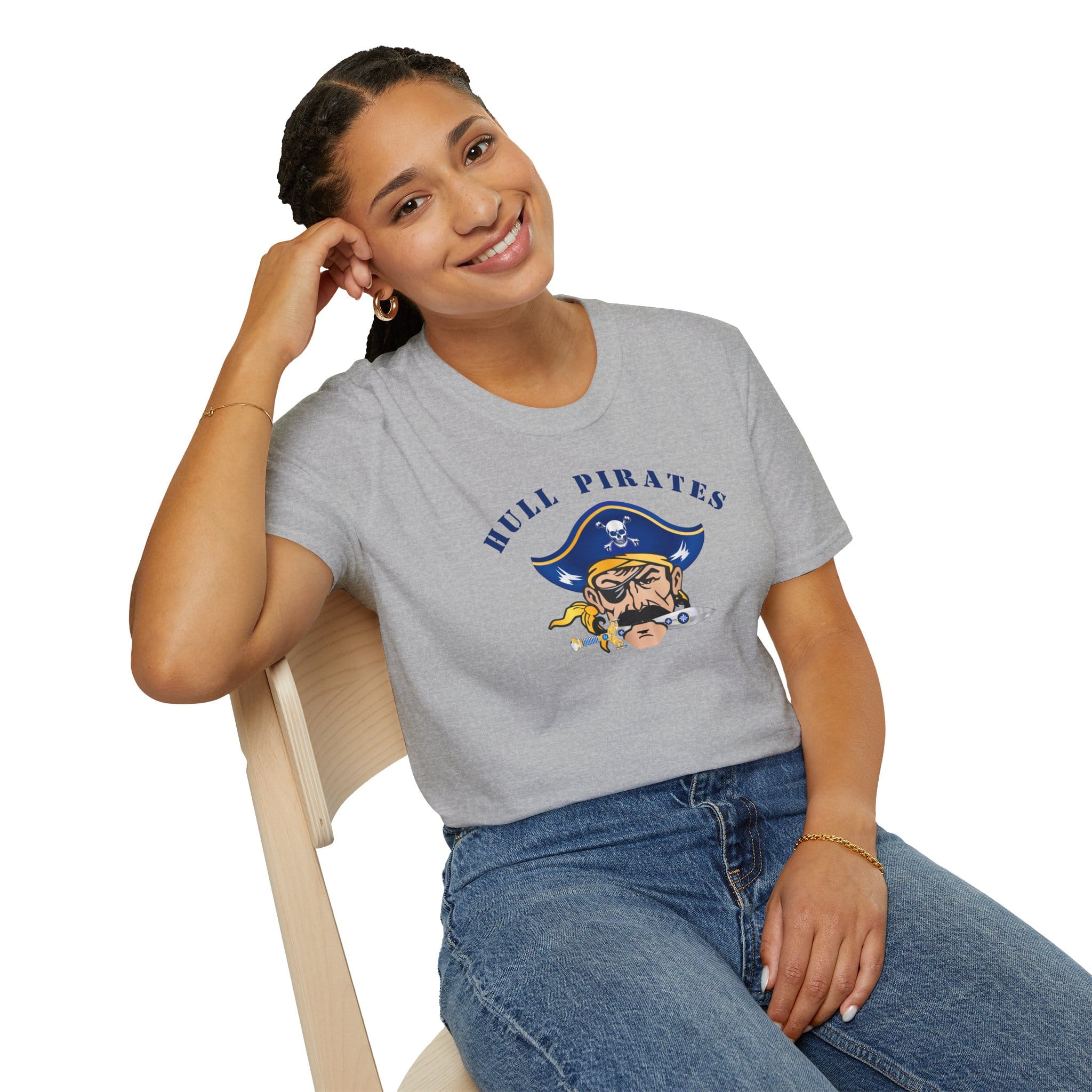 Hull Pirates - Adult Cotton T-Shirt