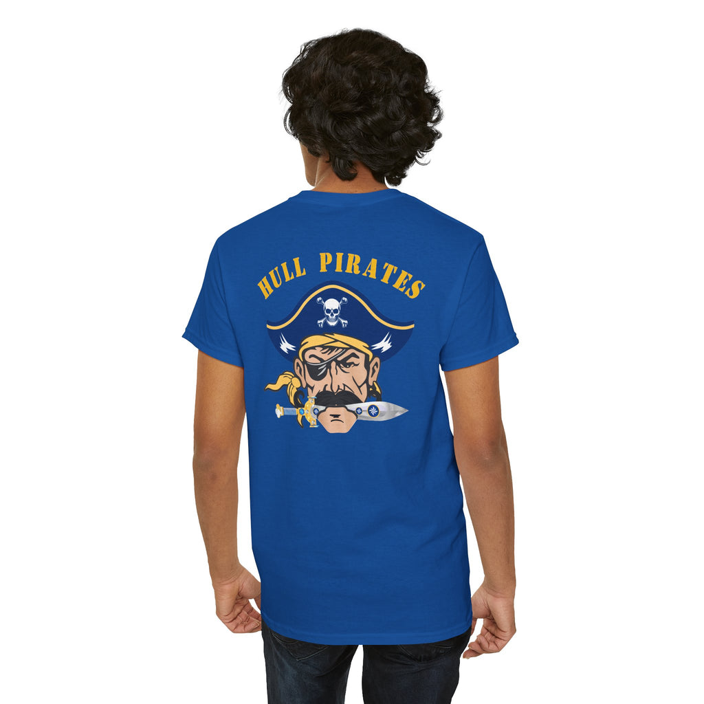 Hull High School - Hull Pirates - Adult Cotton T-Shirt