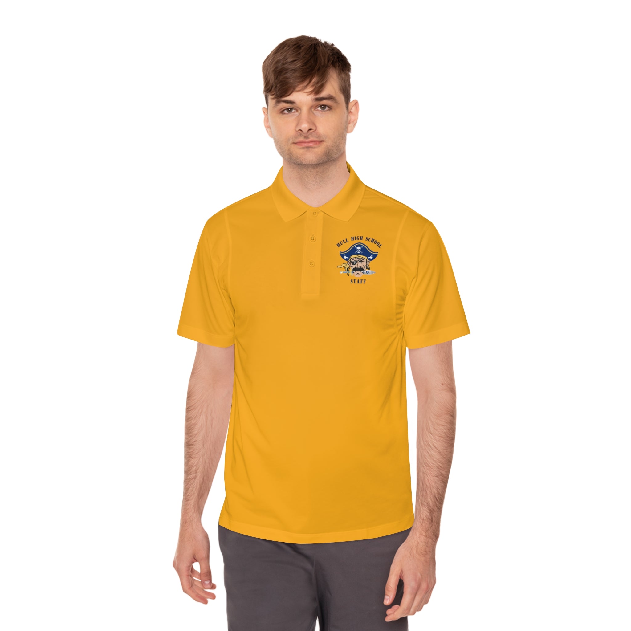 Hull High School - Hull Pirates - Adult Performance Polo