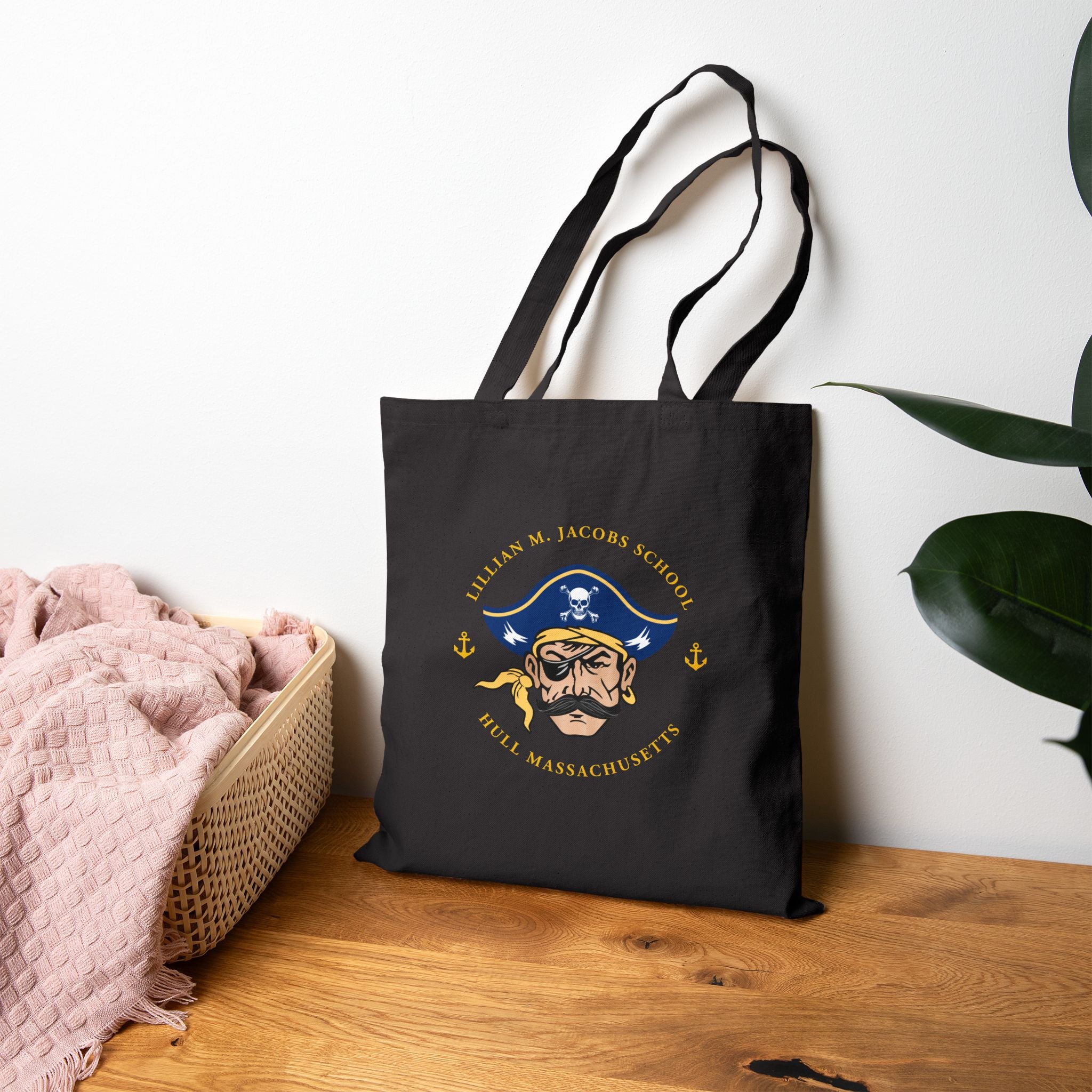 Jacobs School  - Hull Pirates - Cotton Tote Bag, (2 Sided Print)