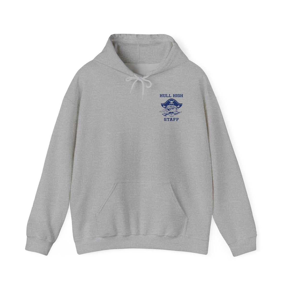 Hull High School - Hull Pirates - Adult Fleece Pullover Hoodie