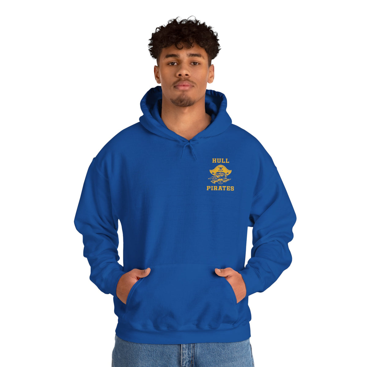 Vintage Hull Pirates - Adult Fleece Pullover Hoodie