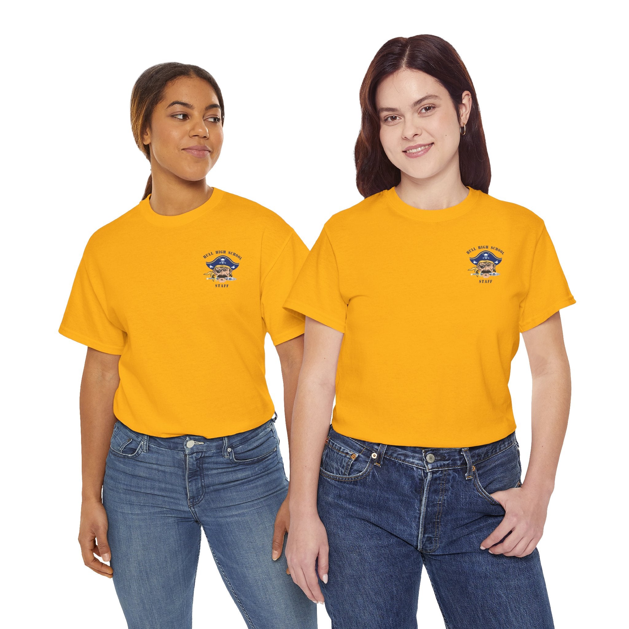 Hull High School - Hull Pirates - Adult Cotton T-Shirt
