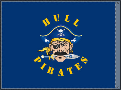Hull Pirates, Double Sided Flag