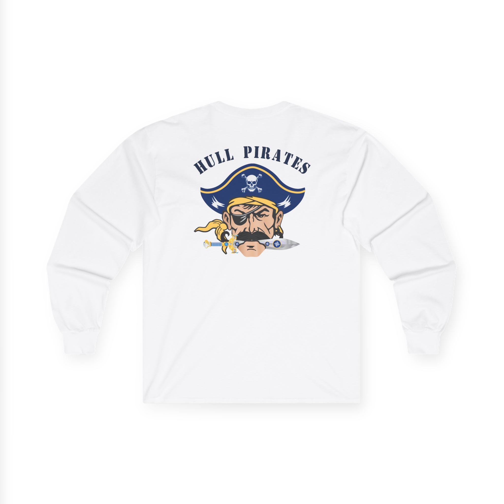 Hull High School - Adult Cotton Long Sleeve T-Shirt