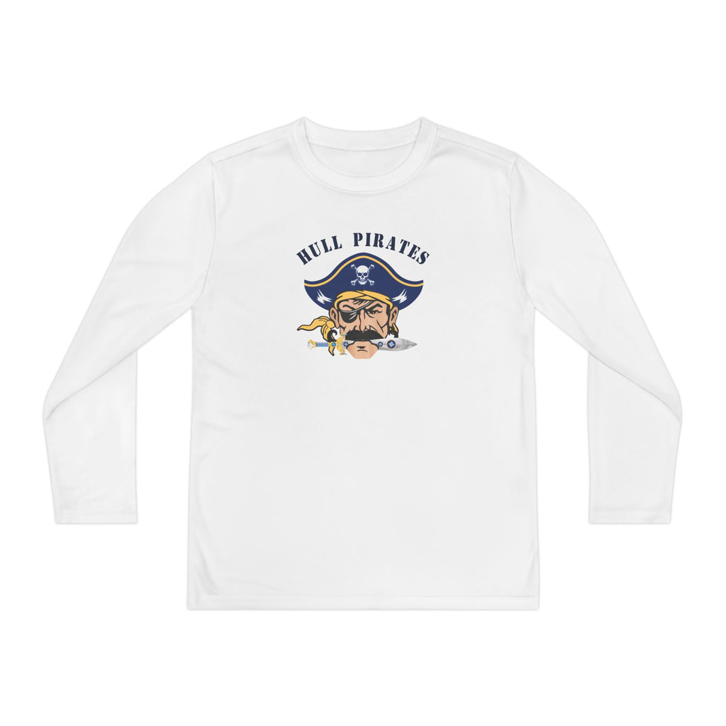 Hull Pirates - Kids Performance Long Sleeve T-Shirt, Name/Number Personalization