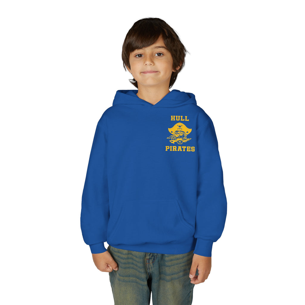 Vintage Hull Pirates - Kids Fleece Pullover Hoodie, Name/Number Personalization