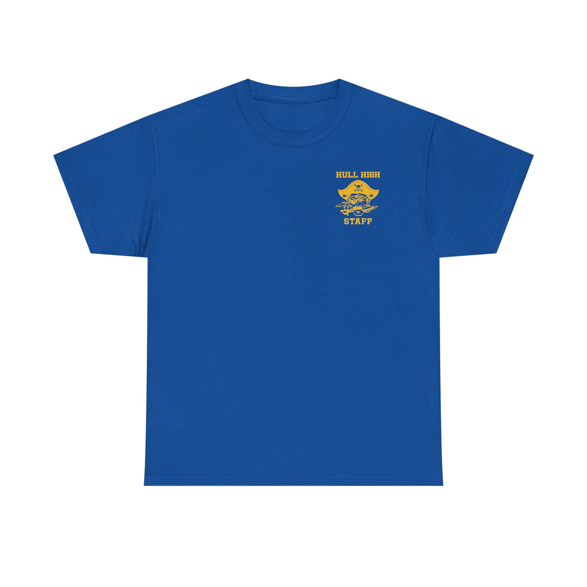 Hull High School - Hull Pirates - Adult Cotton T-Shirt