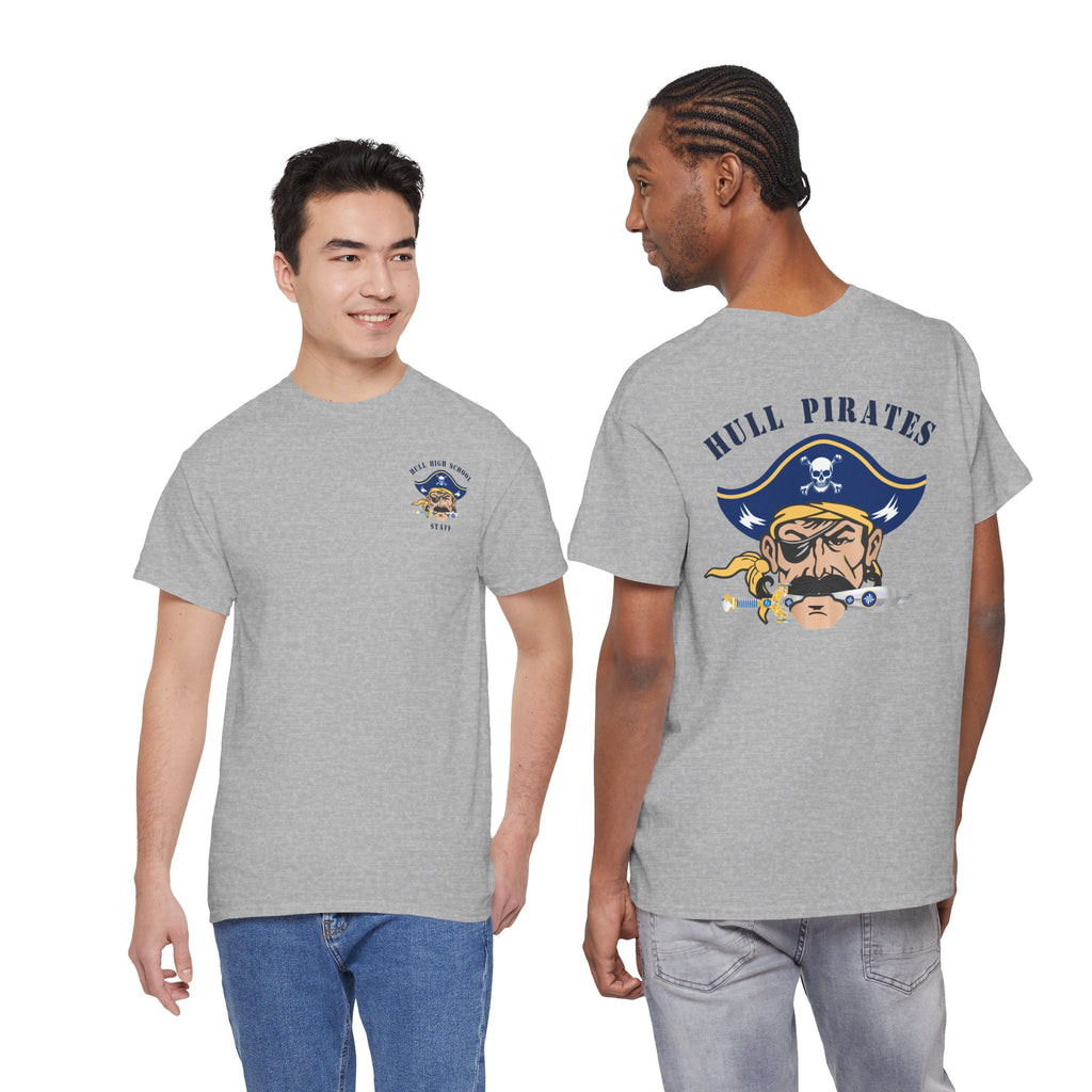 Hull High School - Hull Pirates - Adult Cotton T-Shirt