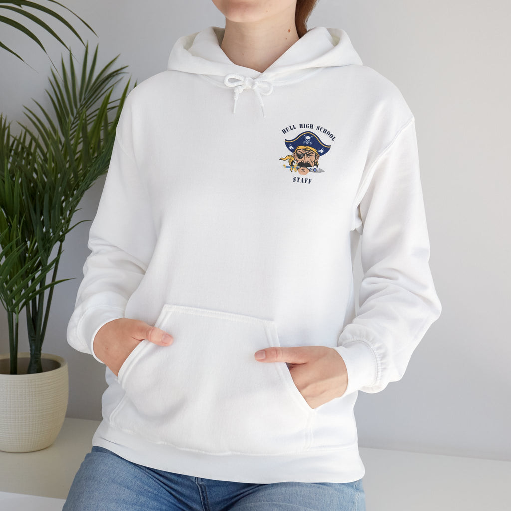 Hull High School - Hull Pirates - Adult Fleece Pullover Hoodie