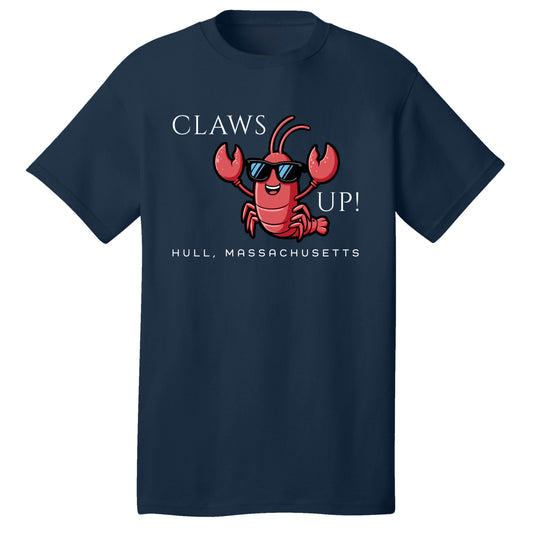 CLAWS UP! - Kids Cotton T-Shirts - Hull, MA