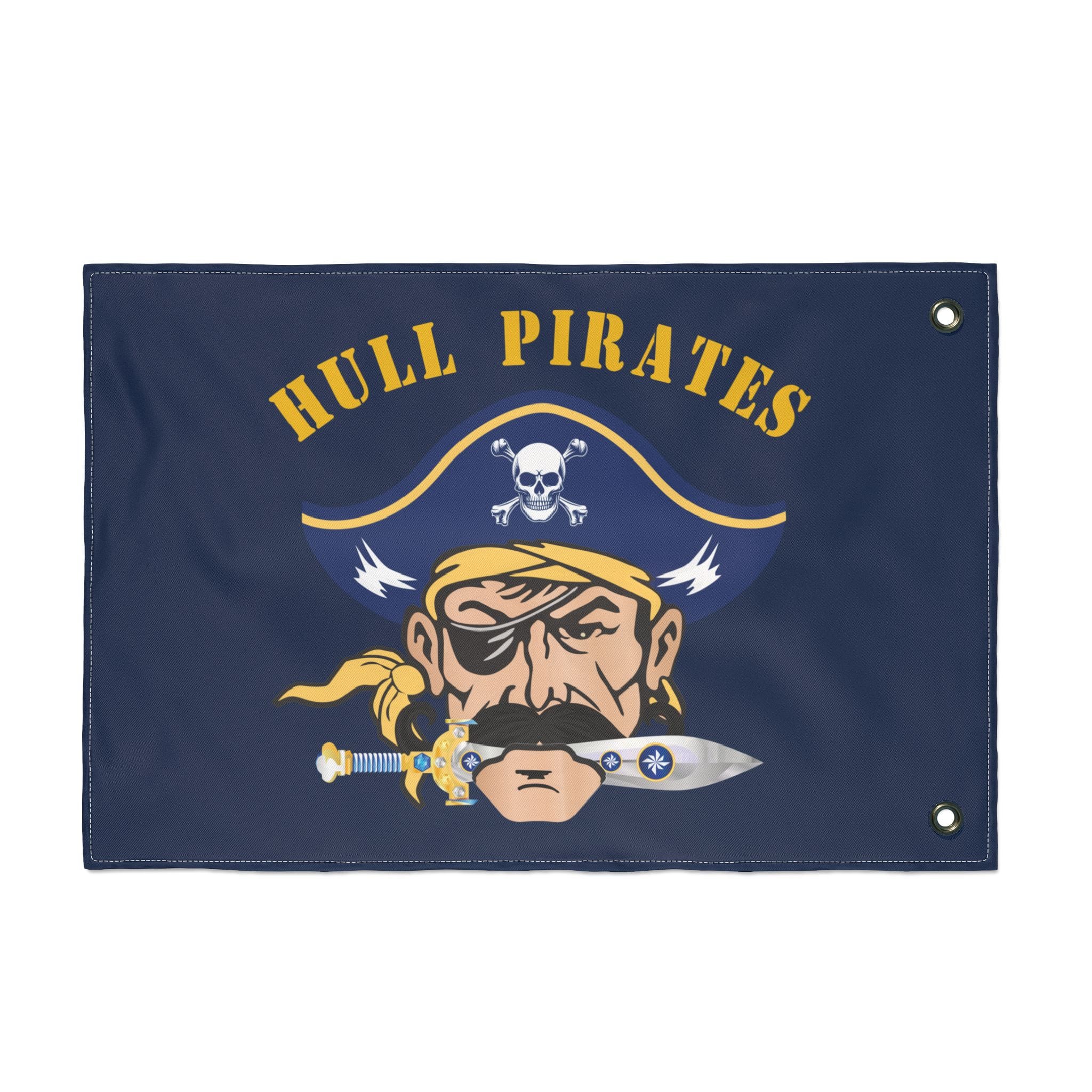 Hull Pirates Double-Sided Outdoor Flag