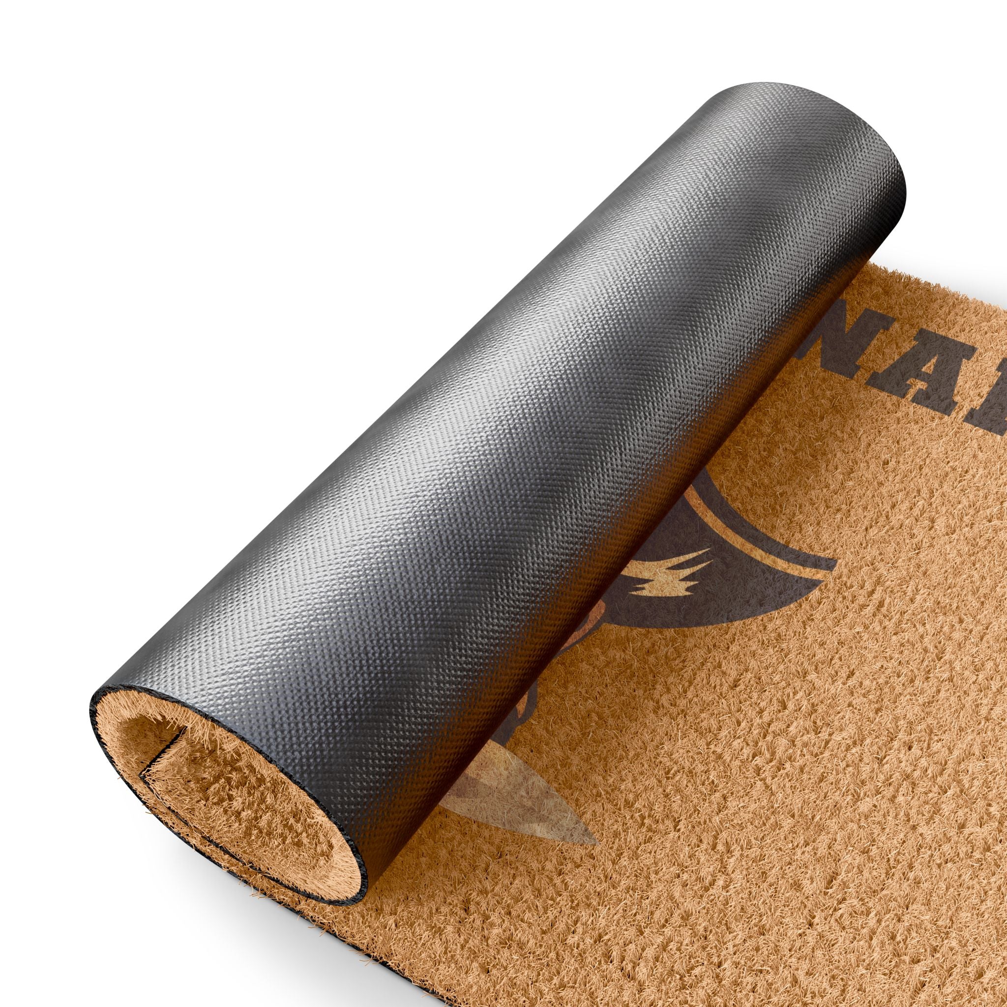 Personalized Hull Pirates Doormat — Custom Name Welcome Mat with Tough Coir Backing