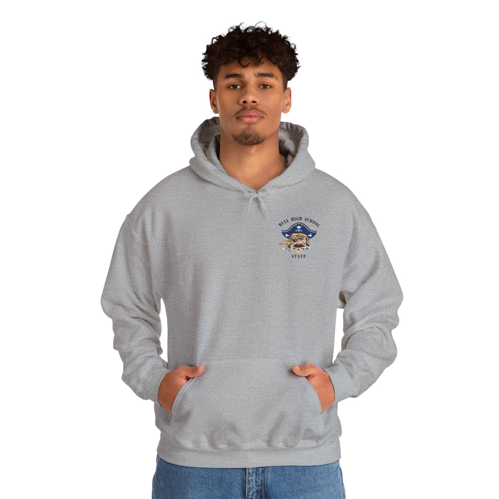 Hull High School - Hull Pirates - Adult Fleece Pullover Hoodie