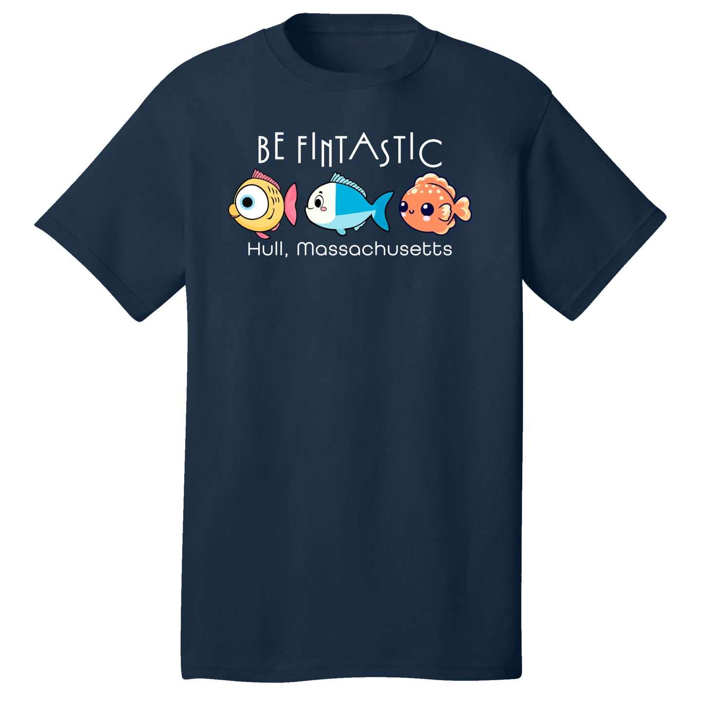 BE FINTASTIC – Kids Cotton T-Shirts - Hull, MA